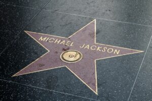 la estrella de hollywood de Michael Jackson